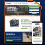 Medford Long Island Powerwashing Website Landing Page Design