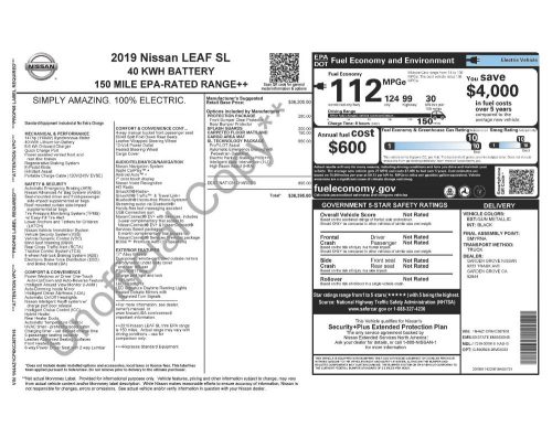 GRAY_WINDOW_STICKER_1N4BZ1CPXKC313531 GRAY_WINDOW_STICKER_1N4BZ1CPXKC313531