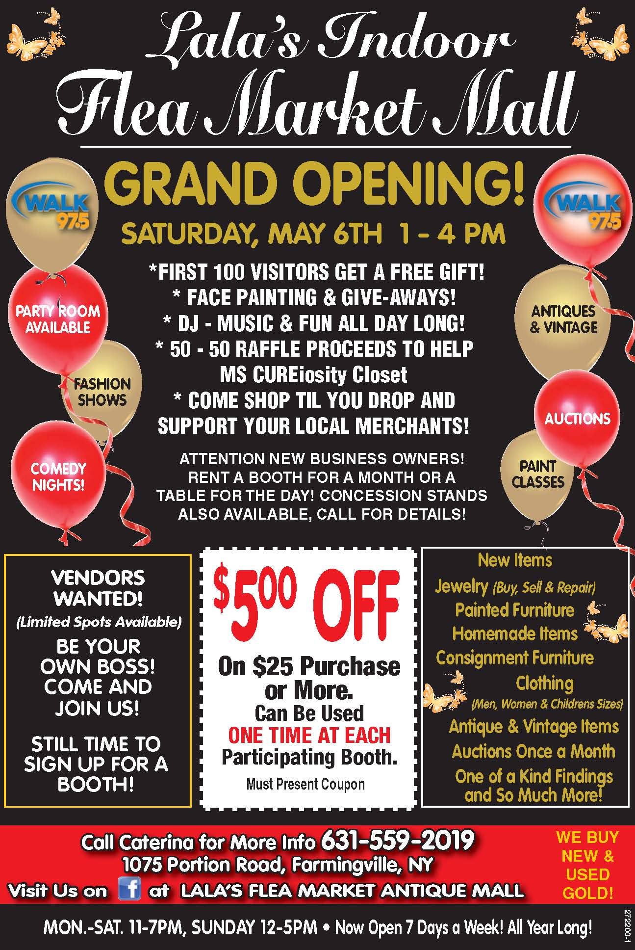 VENDORS WANTED!!