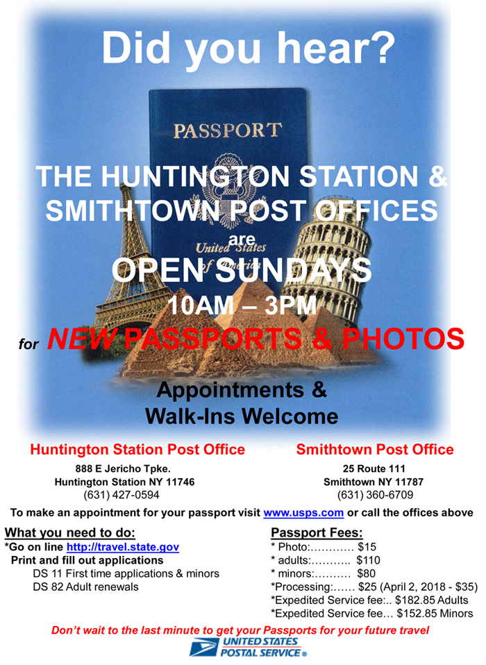 POST OFFICE PASSPORT APPOINTMENTS Pennysaver Coupons & Classifieds