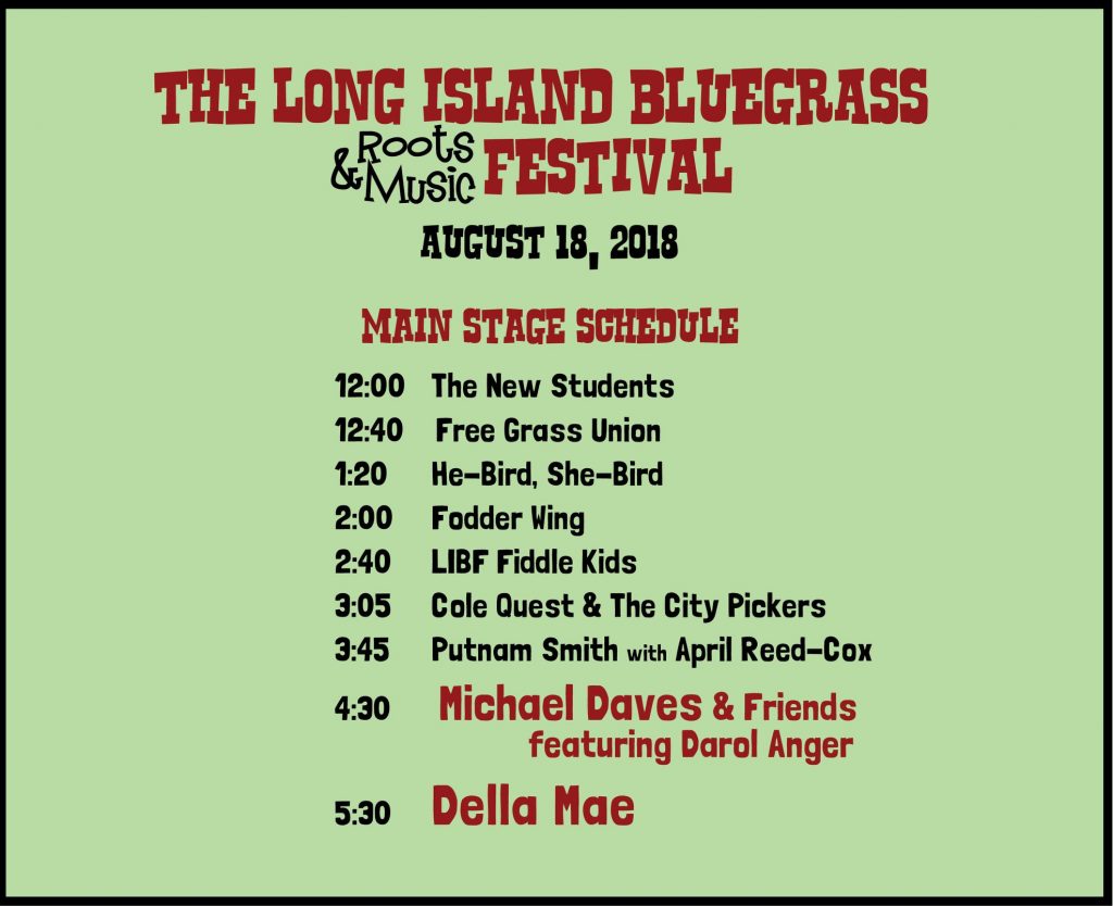 The Long Island Bluegrass Festival