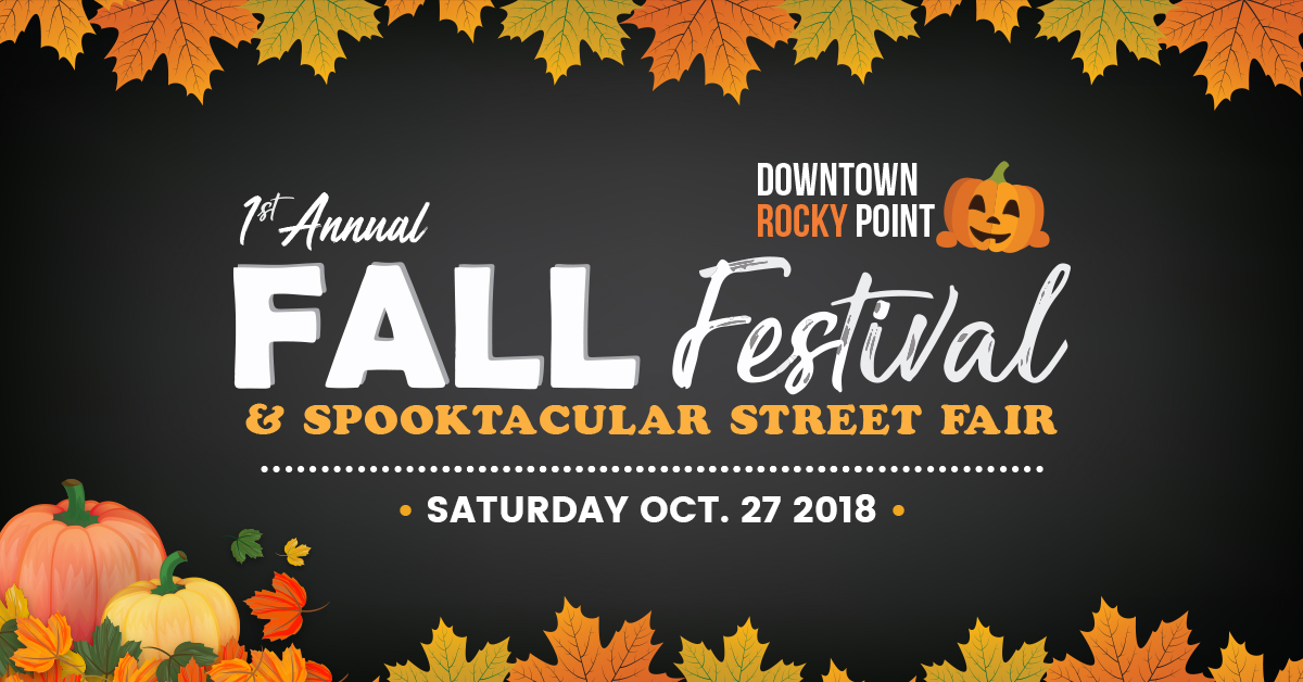 1ST ANNUAL ROCKY POINT SOUND BEACH FALL FESTIVAL & SPOOKTACULAR STREET FAIR