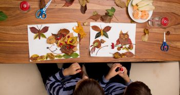Fall Leaf Crafts for Kids